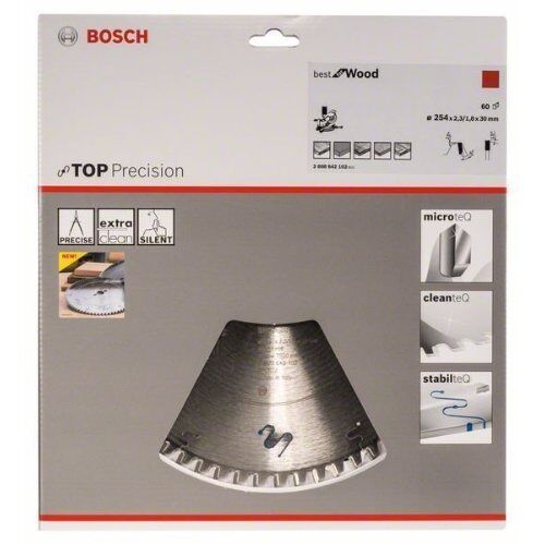  Kreissägeblätter Best for Wood für Kapp- und Gehrungssägen Bosch Kreissägeblatt Top Precision Best for Wood, für Kapp- und Gehrungssägen 12372859