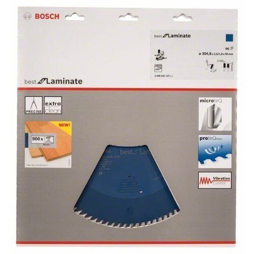  Kreissägeblätter Best for Laminate für Kapp- und Gehrungssägen Bosch Kreissägeblatt Best for Laminate, für Kapp- und Gehrungssägen 12372861