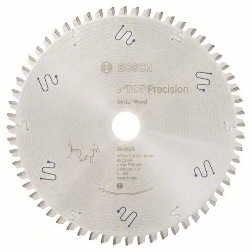  Kreissägeblätter Best for Wood für Kapp- und Gehrungssägen Bosch Kreissägeblatt Top Precision Best for Wood, für Kapp- und Gehrungssägen 12372859