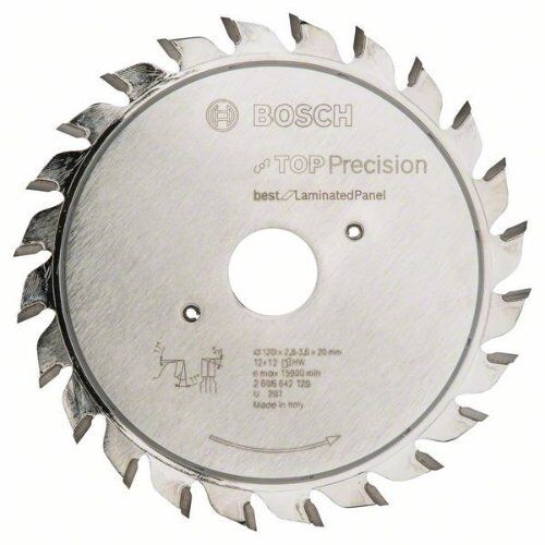  Kreissägeblatt Top Precision Best for Laminated Panel für Paneelkreissägen Bosch Vorritzblatt Top Precision Laminated Panel, für vertikale Paneelkreissägen 12372905