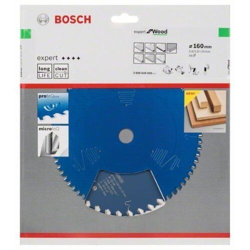  Kreissägeblätter Expert for Wood für Handkreissägen Bosch Kreissägeblatt Expert for Wood, für Handkreissägen 12372936