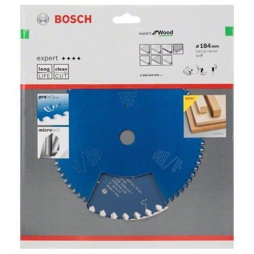 Kreissägeblätter Expert for Wood für Handkreissägen Bosch Kreissägeblatt Expert for Wood, für Handkreissägen 12372947