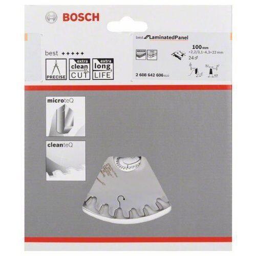  Kreissägeblätter Best for Laminated Panel für Paneelkreissägen, konisch Bosch Konisches Vorritzblatt Best for Laminated Panel, für vertikale Paneelkreissägen 12372874