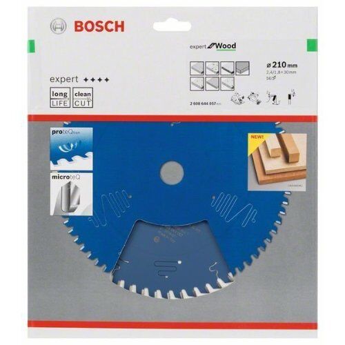  Kreissägeblätter Expert for Wood für Handkreissägen Bosch Kreissägeblatt Expert for Wood, für Handkreissägen 12372954