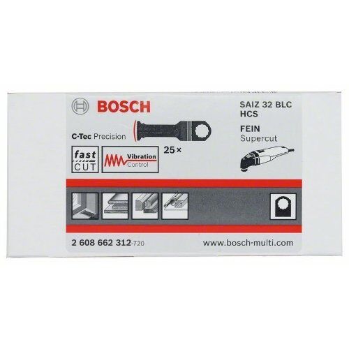  Zubehör für Multifunktionswerkzeuge SAIZ 32 BLC Tauchsägeblätter Bosch HCS Tauchsägeblatt SAIZ 32 BLC Wood, für oszillierende Multifunktionswerkzeuge 12372700