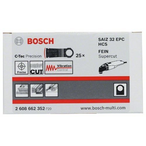  Zubehör für Multifunktionswerkzeuge SAIZ 32 EPC Tauchsägeblätter Bosch HCS Tauchsägeblatt SAIZ 32 EPC Wood, für oszillierende Multifunktionswerkzeuge 12372701