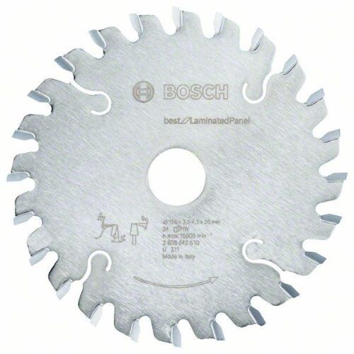  Kreissägeblätter Best for Laminated Panel für Paneelkreissägen, konisch Bosch Konisches Vorritzblatt Best for Laminated Panel, für vertikale Paneelkreissägen 12372872