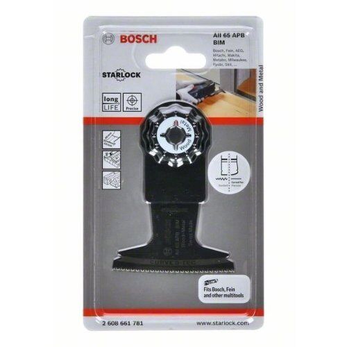  AII 65 APB Tauchsägeblätter Bosch BIM Tauchsägeblatt AII 65 APB Wood and Metal, für oszillierende Multifunktionswerkzeuge 12372734