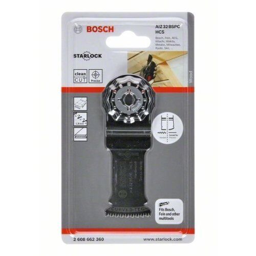  Zubehör für Multifunktionswerkzeuge AIZ 32 BSPC Tauchsägeblätter Bosch HCS Tauchsägeblatt AIZ 32 BSPC Hard Wood, für oszillierende Multifunktionswerkzeuge 12372692