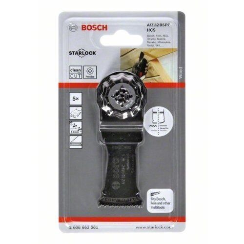  Zubehör für Multifunktionswerkzeuge AIZ 32 BSPC Tauchsägeblätter Bosch HCS Tauchsägeblatt AIZ 32 BSPC Hard Wood, für oszillierende Multifunktionswerkzeuge 12372691