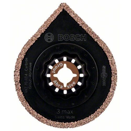  3 max AVZ 70 RT4 Fugenmörtel und abrasives Material Bosch Carbide-RIFF Mörtelentferner AVZ 70 RT4, für oszillierende Multifunktionswerkzeuge 12372823