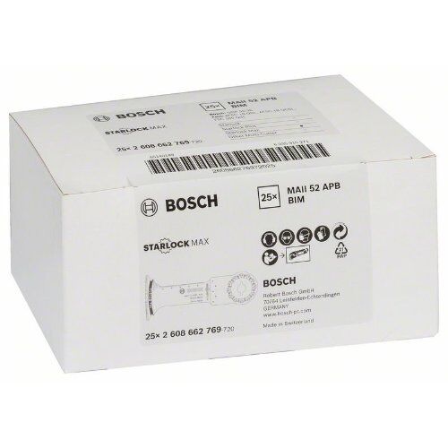  Zubehör für Multifunktionswerkzeuge MAII 52 APB Tauchsägeblätter Bosch BIM Tauchsägeblatt MAII 52 APB Wood and Metal, für oszillierende Multifunktionswerkzeuge 12372747