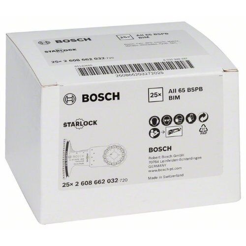 Zubehör für Multifunktionswerkzeuge AII 65 BSPB Tauchsägeblätter Bosch BIM Tauchsägeblatt AII 65 BSPB Hard Wood, für oszillierende Multifunktionswerkzeuge 12372722