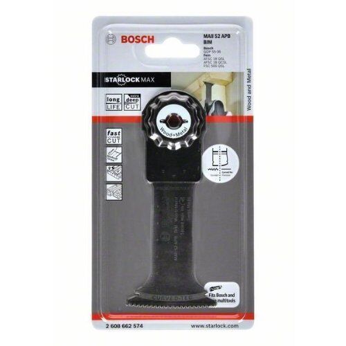  Zubehör für Multifunktionswerkzeuge MAII 52 APB Tauchsägeblätter Bosch BIM Tauchsägeblatt MAII 52 APB Wood and Metal, für oszillierende Multifunktionswerkzeuge 12372748