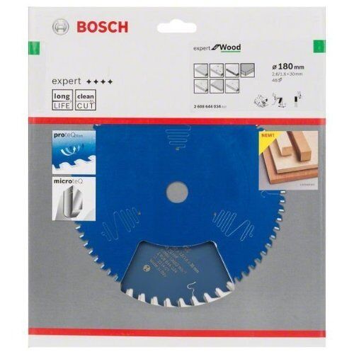  Kreissägeblätter Expert for Wood für Handkreissägen Bosch Kreissägeblatt Expert for Wood, für Handkreissägen 12372944