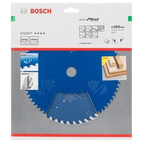  Kreissägeblätter Expert for Wood für Handkreissägen Bosch Kreissägeblatt Expert for Wood, für Handkreissägen - 200 mm 12372991
