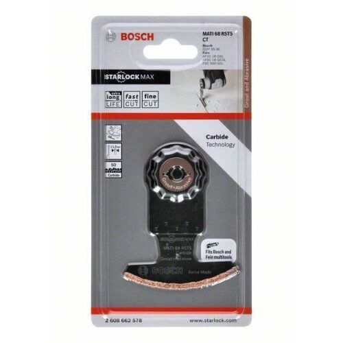  Segmentsägeblätter MATI 68 RST5 Bosch Carbide-RIFF Segmentsägeblatt MATI 68 RST5, für oszillierende Multifunktionswerkzeuge 12372836