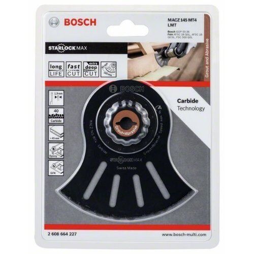  Segmentsägeblätter MACZ 145 MT4 Bosch Segmentsägeblatt MACZ 145 MT4, für oszillierende Multifunktionswerkzeuge 12372839