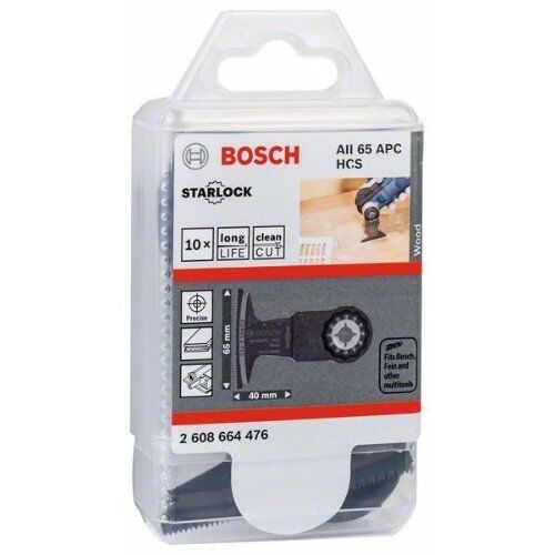  Zubehör für Multifunktionswerkzeuge AII 65 APC Tauchsägeblätter Bosch Dual-Tec-Sägeblatt RB - 10 Stk. AII 65 APC, für oszillierende Multifunktionswerkzeuge 12372705