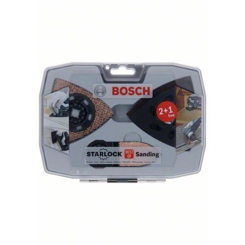 Zubehör-Sets für Multifunktionswerkzeug 6-teilige Best of Sanding Sets Bosch Starlock Schleifset, für oszillierende Multifunktionswerkzeuge 12372277