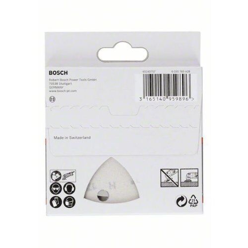  Für Deltaschleifer, Multifunktionswerkzeuge und Multischleifer F460 Best for Wood and Paint Schleifpapier für Multifunktionswerkzeuge Bosch Schleifblatt F460 BfWP, G240, 93 mm, für oszillierende Multifunktionswerkzeuge 12372782