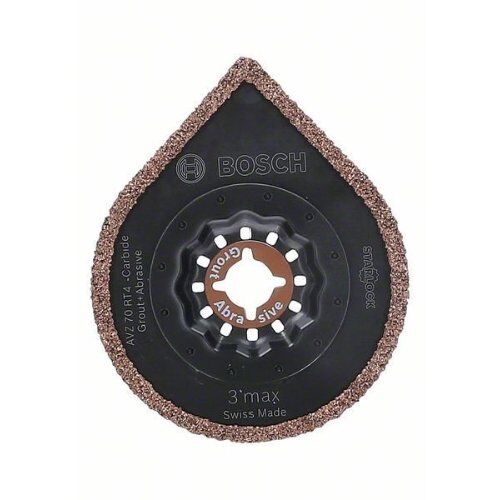  3 max AVZ 70 RT4 Fugenmörtel und abrasives Material Bosch Dual-Tec-Sägeblatt RB - 10 Stk. AVZ 70 RT4, für oszillierende Multifunktionswerkzeuge 12372824