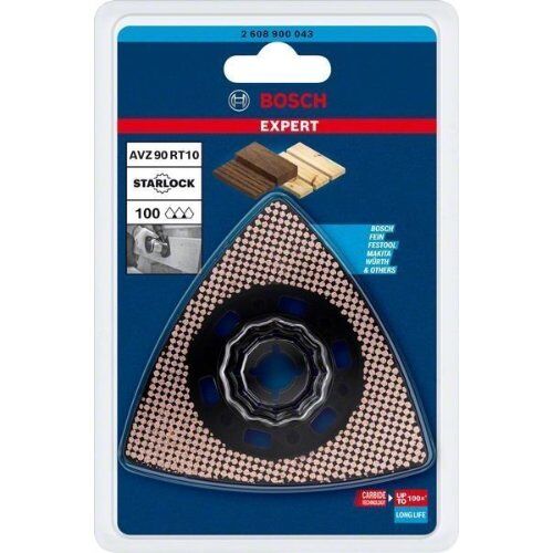  EXPERT AVZ 90 RT10 Schleifplatten Bosch EXPERT Sanding Plate AVZ 90 RT10 Blatt für Multifunktionswerkzeuge, 90 mm, für oszillierende Multifunktionswerkzeuge 12372773
