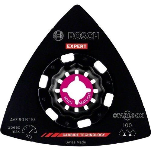  EXPERT AVZ 90 RT10 Schleifplatten Bosch EXPERT Sanding Plate AVZ 90 RT10 Blatt für Multifunktionswerkzeuge, 90 mm, für oszillierende Multifunktionswerkzeuge 12372773