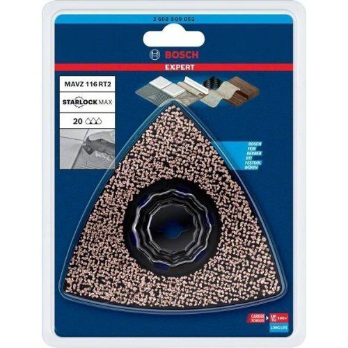  EXPERT MAVZ 116 RT2 Schleifplatten Bosch EXPERT Sanding Plate MAVZ 116 RT2 Blatt für Multifunktionswerkzeuge, 116 mm, für oszillierende Multifunktionswerkzeuge 12372770