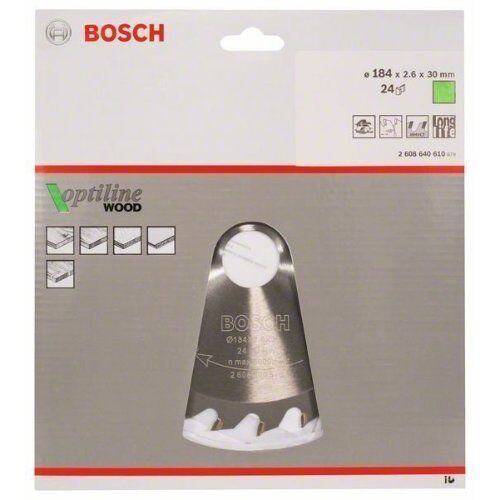  Kreissägeblätter Optiline Wood für Handkreissägen Bosch Kreissägeblatt Optiline Wood, für Handkreissägen 12373277