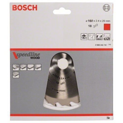 Kreissägeblätter Speedline Wood für Handkreissägen Bosch Kreissägeblatt Speedline Wood, für Handkreissägen 12373371