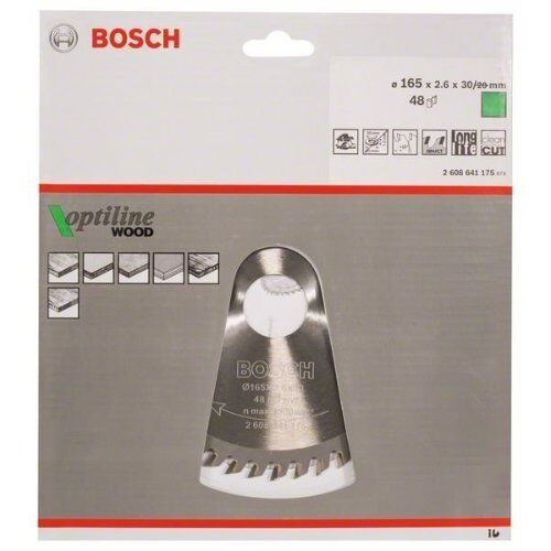  Kreissägeblätter Optiline Wood für Handkreissägen Bosch Kreissägeblatt Optiline Wood, für Handkreissägen 12373305