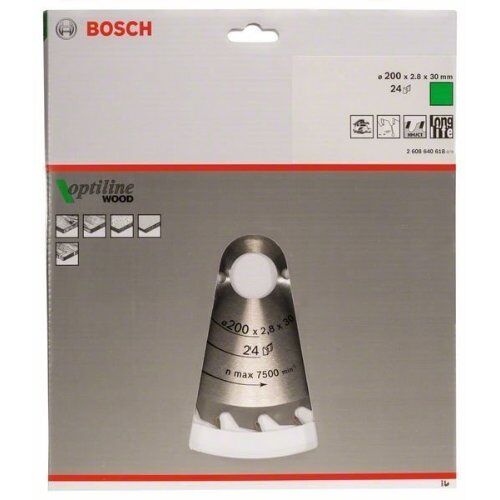  Kreissägeblätter Optiline Wood für Handkreissägen Bosch Kreissägeblatt Optiline Wood, für Handkreissägen 12373303