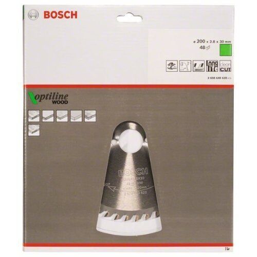 Kreissägeblätter Optiline Wood für Handkreissägen Bosch Kreissägeblatt Optiline Wood, für Handkreissägen 12373289