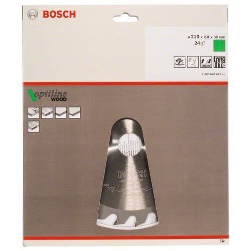  Kreissägeblätter Optiline Wood für Handkreissägen Bosch Kreissägeblatt Optiline Wood, für Handkreissägen 12373312