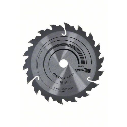  Kreissägeblätter Speedline Wood für Handkreissägen Bosch Kreissägeblatt Speedline Wood, für Handkreissägen 12373363