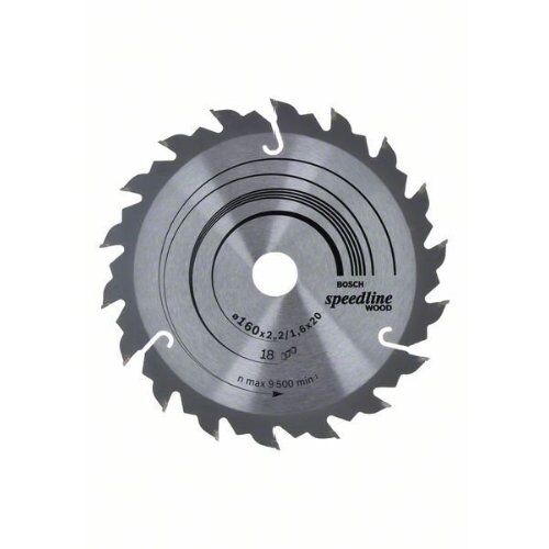  Kreissägeblätter Speedline Wood für Handkreissägen Bosch Kreissägeblatt Speedline Wood, für Handkreissägen 12373371