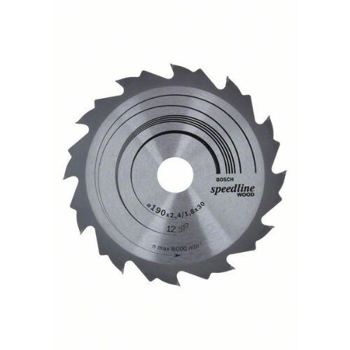  Kreissägeblätter Speedline Wood für Handkreissägen Bosch Kreissägeblatt Speedline Wood, für Handkreissägen 12373373