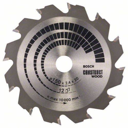  Kreissägeblätter Construct Wood für Handkreissägen Bosch Kreissägeblatt Construct Wood, für Handkreissägen 12373216