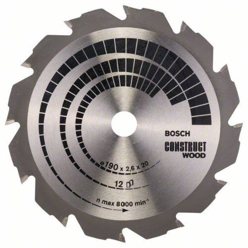 Kreissägeblätter Construct Wood für Handkreissägen Bosch Kreissägeblatt Construct Wood, für Handkreissägen 12373213