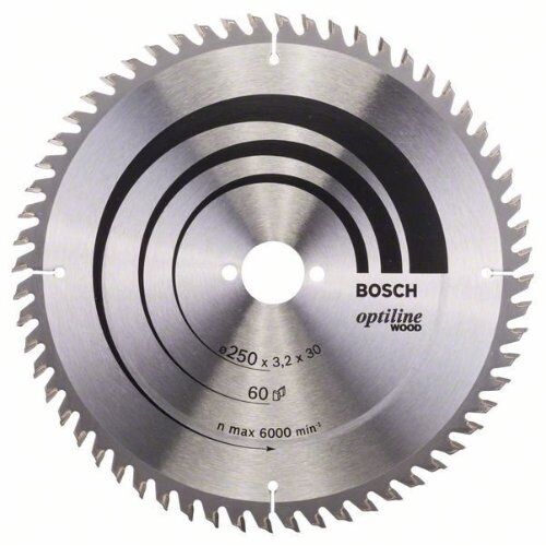  Kreissägeblätter Optiline Wood für Tischsägen Bosch Kreissägeblatt Optiline Wood, für Tischsägen 12373349