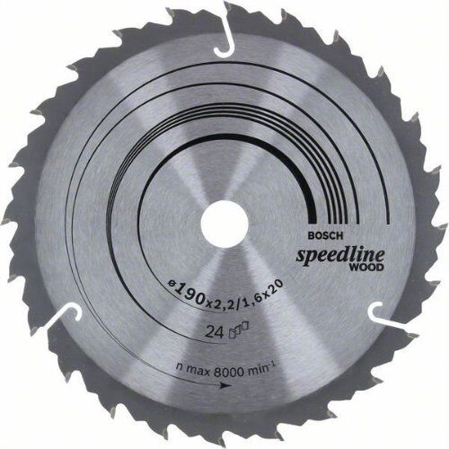  Kreissägeblätter Speedline Wood für Handkreissägen Bosch Kreissägeblatt Speedline Wood, für Handkreissägen 12373362