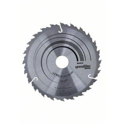  Kreissägeblätter Speedline Wood für Handkreissägen Bosch Kreissägeblatt Speedline Wood, für Handkreissägen 12373364