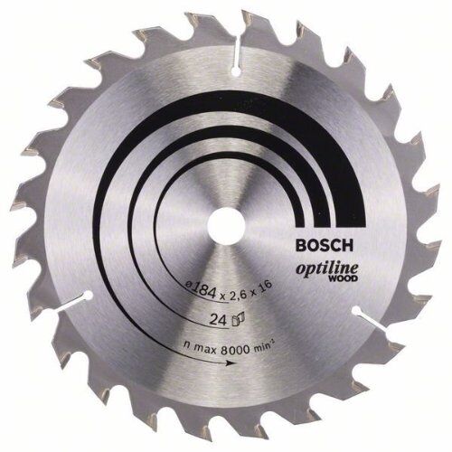  Kreissägeblätter Optiline Wood für Handkreissägen Bosch Kreissägeblatt Optiline Wood, für Handkreissägen 12373281