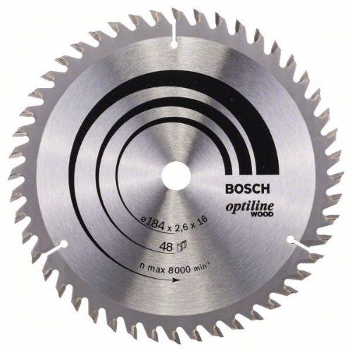  Kreissägeblätter Optiline Wood für Handkreissägen Bosch Kreissägeblatt Optiline Wood, für Handkreissägen 12373285
