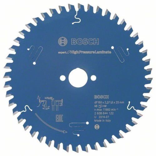  Kreissägeblätter Expert for High Pressure Laminate für Handkreissägen Bosch Kreissägeblatt Expert for High Pressure Laminate, für Handkreissägen 12373103