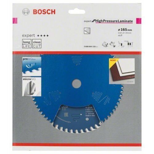  Kreissägeblätter Expert for High Pressure Laminate für Handkreissägen Bosch Kreissägeblatt Expert for High Pressure Laminate, für Handkreissägen 12373104
