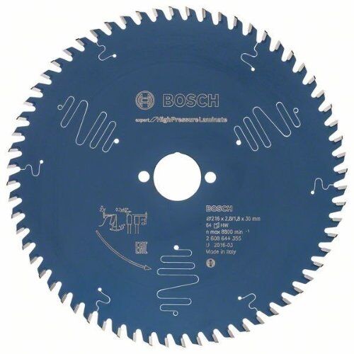  Kreissägeblätter Expert for High Pressure Laminate für Kapp- und Gehrungssägen Bosch EX TR B 216x30-64, für Kapp- und Gehrungssägen 12373109