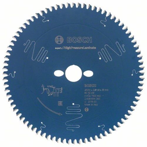  Kreissägeblätter Expert for High Pressure Laminate für Kapp- und Gehrungssägen Bosch EX TR B 254x30-80, für Kapp- und Gehrungssägen 12373110