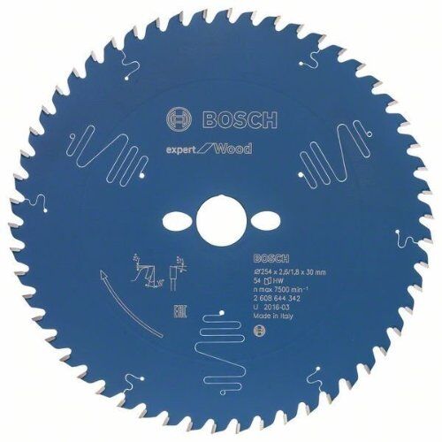  Kreissägeblätter Expert for Wood für Tischkreissägen Bosch EX WO T 254x30-54, für Tischsägen 12373034